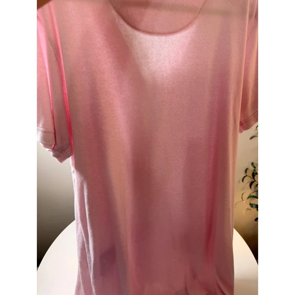 Palm Harbour Robe Cover Up Women XL Pink Excellent Seashell Pockets Terry Cloth